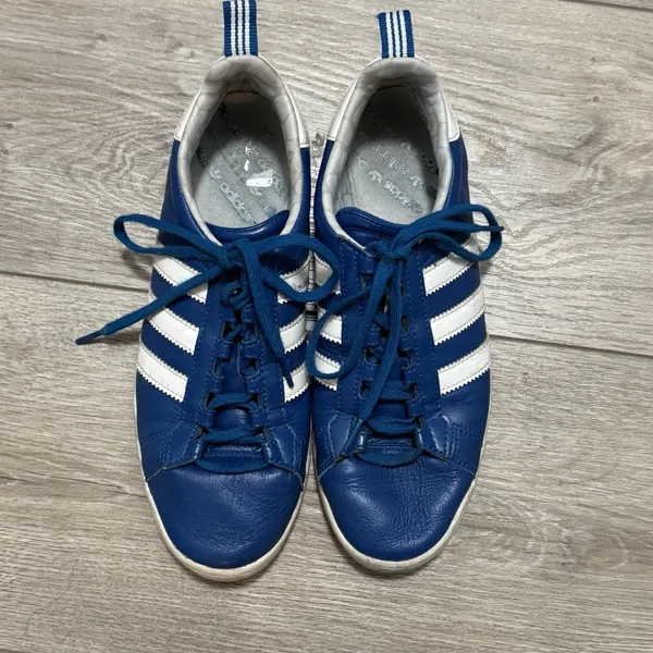 vintage Adidas Blue Strike‎ sneakers Size 7.5 US - Image 3