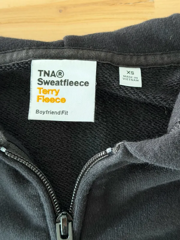 Aritzia TNA Sweatfleece Terry Fleece Boyfriend Fit - Image 4