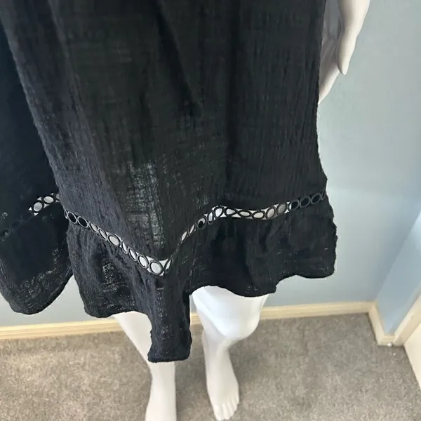 SeaFolly Black Swim Coverup or summer Dress, size small, NWOT - Image 4