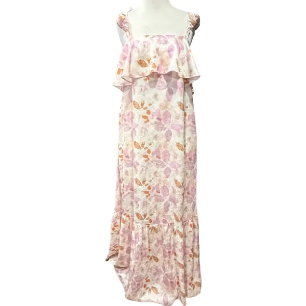 House of Harlow 1960 x REVOLVE Evelyne Maxi Dress Womens S Pink Floral Boho Chic - Image 2