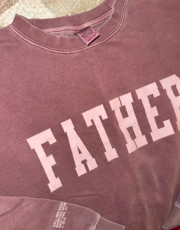 Call Her Daddy Father Barstool Sports Crewneck - Image 2