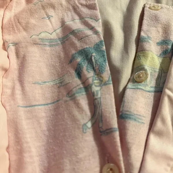 South c’s medium button down top vintage Pink - Image 4