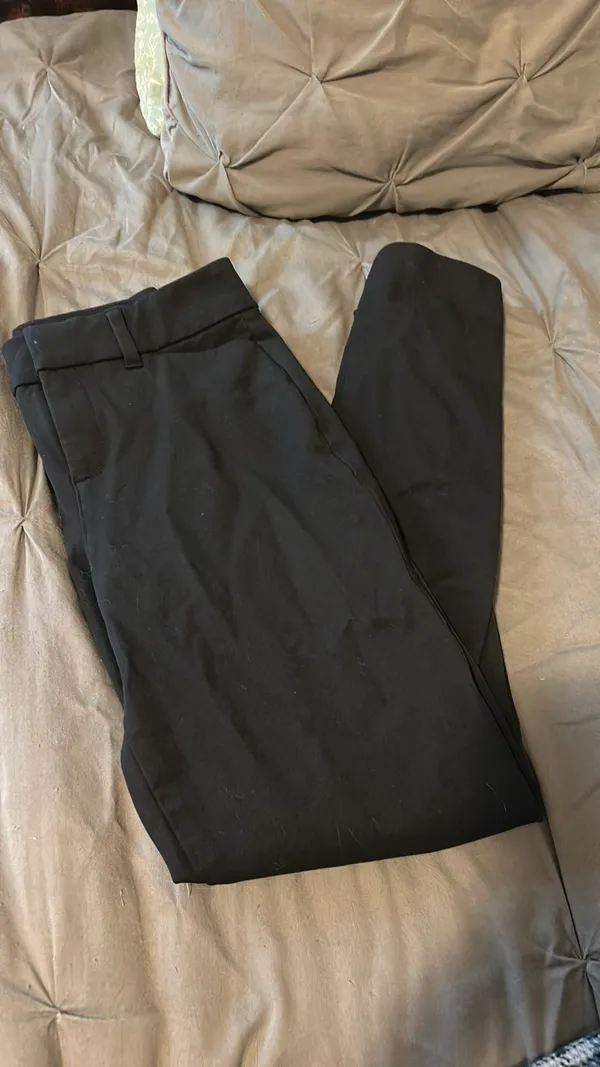 Old Navy Dress Pants Pixie Skinny Black - Image 3