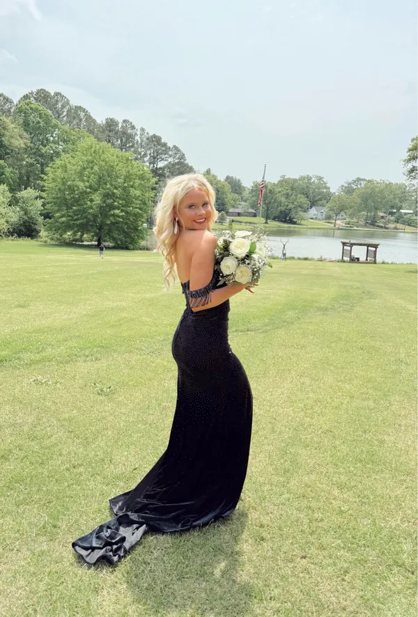 Prom Dress Sherri Hill Black - Image 3
