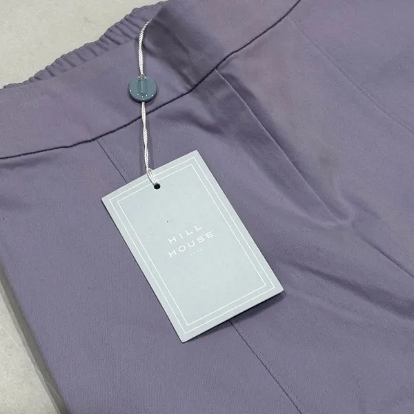 NEW Hill House The Claire Pant Lavender Cropped Trouser Elastic Waist Office‎ XS - Image 5