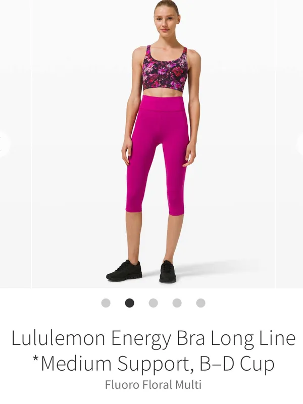 Lululemon energy longline bra size 8 - Image 5