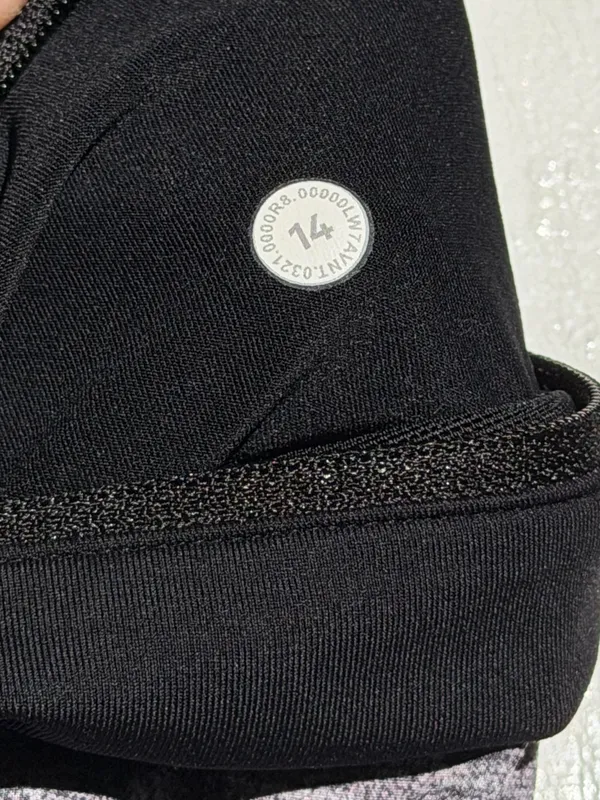 lululemon Speed Up Mid Rise Tall Running Shorts Heathered Gray Black Athleisure - Image 8