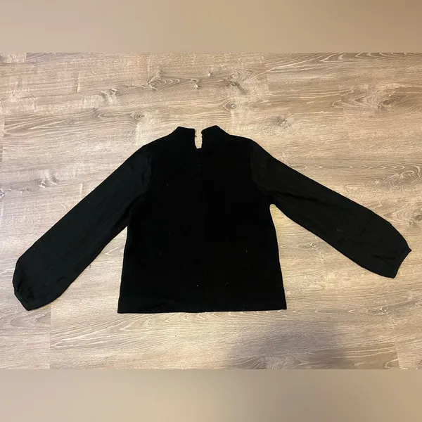Madewell Long Sleeve Black Shirt Women’s M NC638 NWT - Image 8