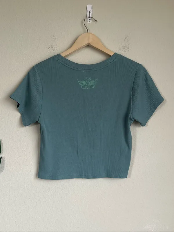 Boys Lie Heartbreak Gone Viral Crop Rib Tee - Image 6