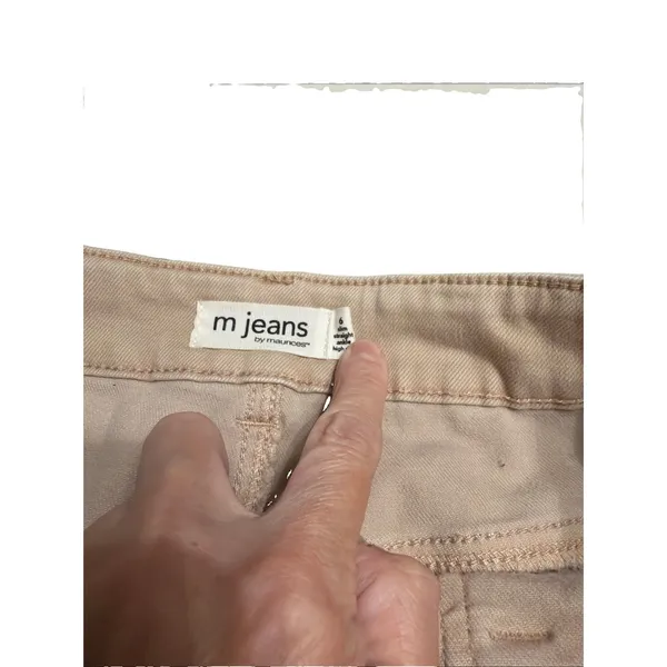 Maurice's Slim Size 6 Tan Pants - Image 4