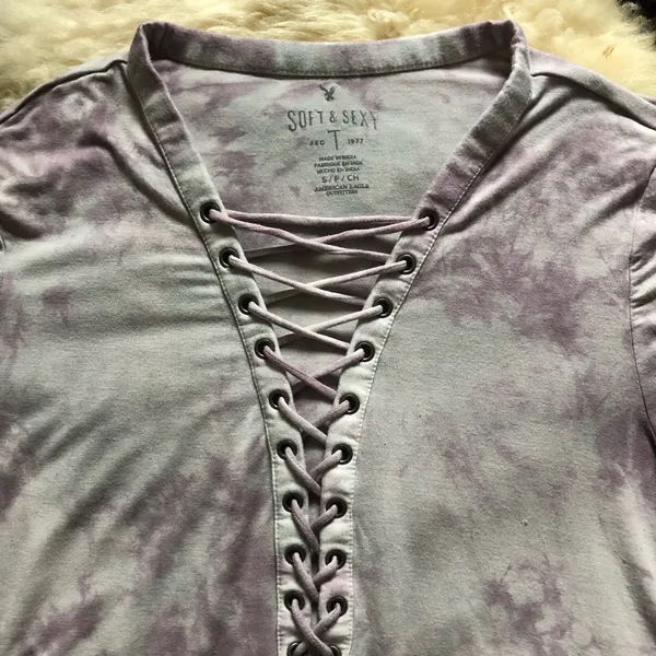 American Eagle soft & sexy tie-dye tee - Image 2