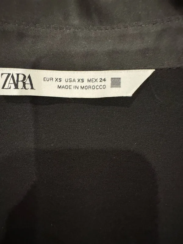 ZARA Satin Button Down Blouse - Image 2
