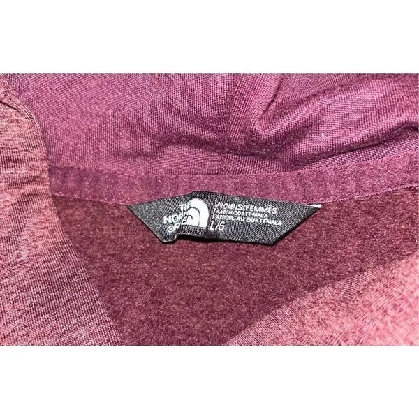 The North Face Hoodie Sweatshirt Womens L Purple Activewear Pullover Running - Image 5