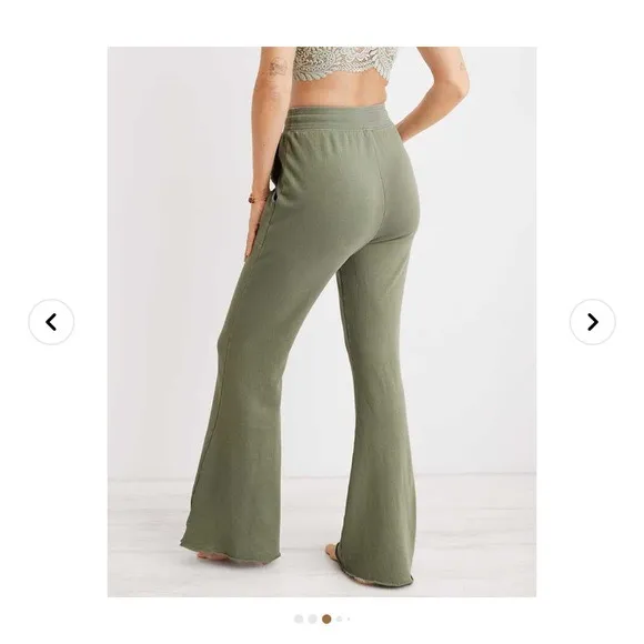 flare sweat pants - Image 2