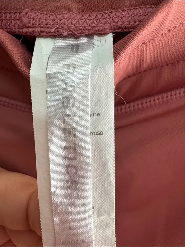 Fabletics Rust-Red High-Rise Track Joggers - Image 2