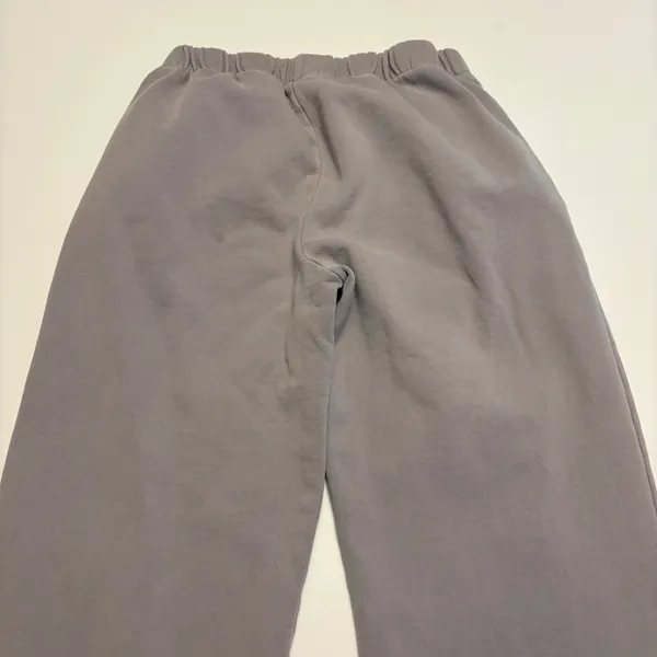 Brandy Melville Sweatpants Women One Size Small Grey Rosa Joggers Fleece - Image 3