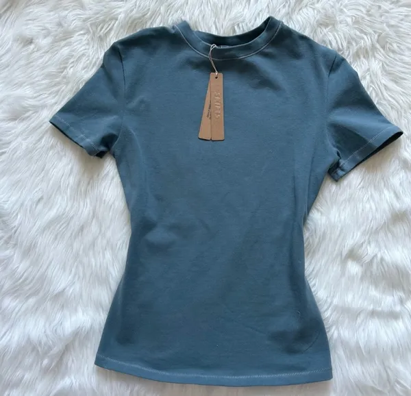 SKIMS Cotton Jersey T-Shirt S - Image 2