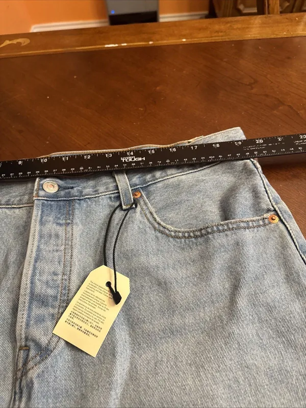 Levi's Mini Jeans Skirt Size 33 - Image 7