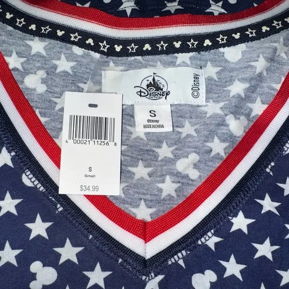 Disney 4th‎ of July Women's Tank Top Size Small, NWT - Image 2