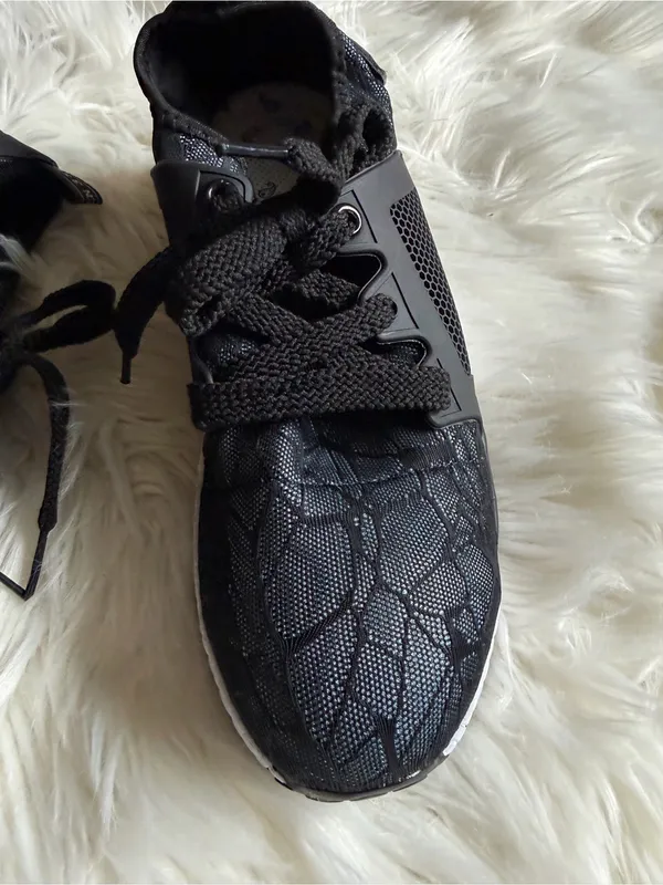 NEW steel toe sneakers Black Size 7 - Image 3
