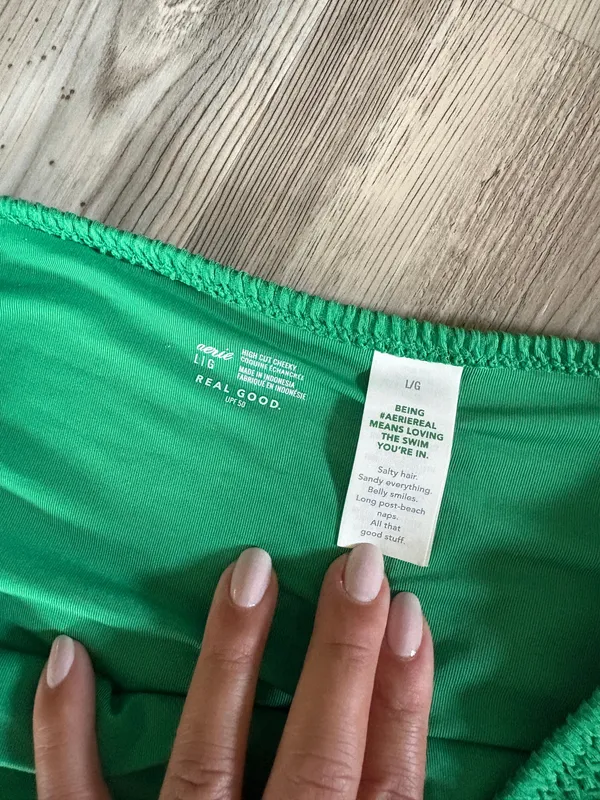 Aerie high rise bikini bottom - Image 3