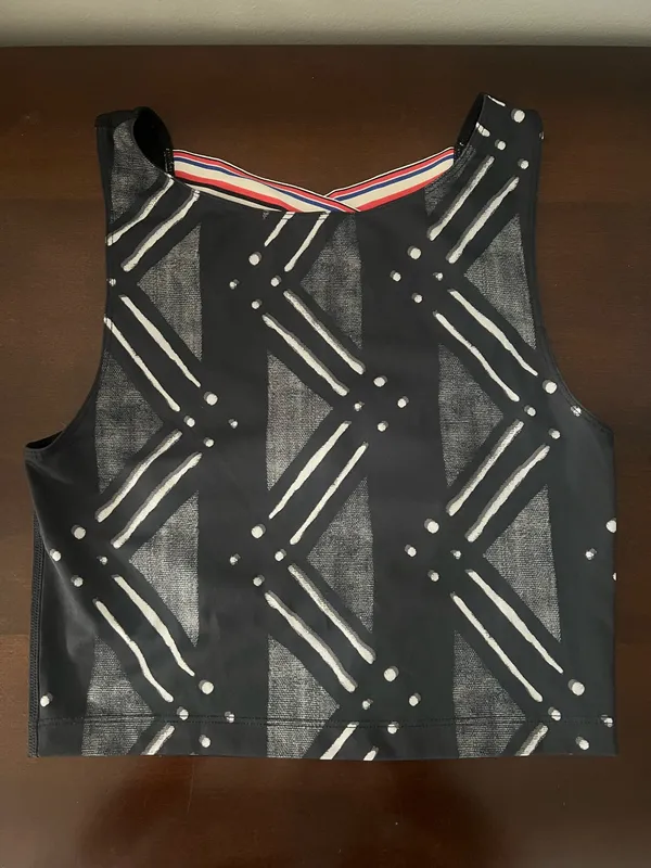 Nike Pro Cropped Tank Dri-Fit Top - Image 2