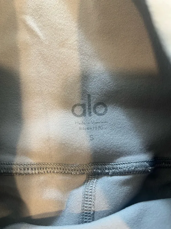 Grey Alo Yoga Leggings Small - Image 4