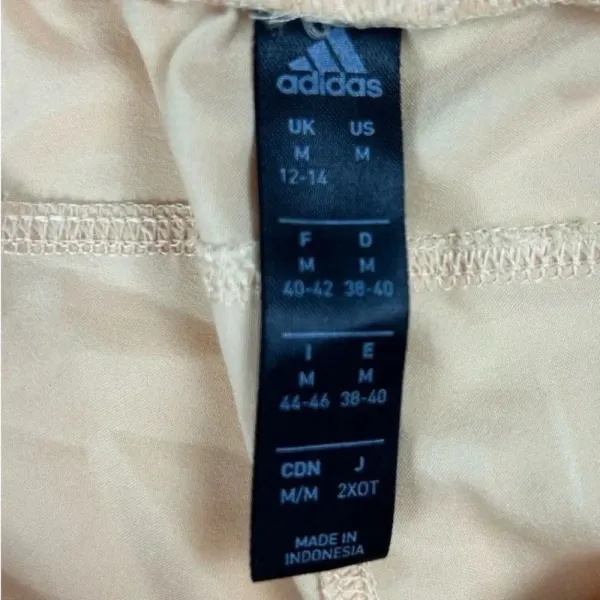 Adidas‎ Women's Aeroready Activewear Shorts Orangish Yellow Size M - Image 8