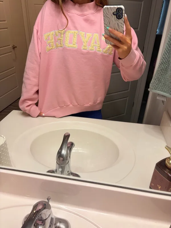 Kappa Delta Mockneck Pink Size L - Image 2