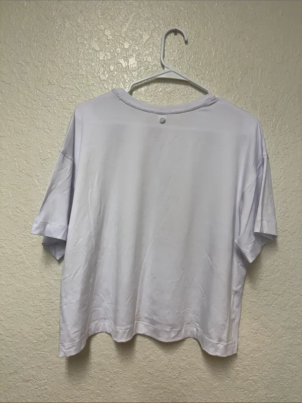 90 DEGREE by Reflex Relaxed White Women's Boxy Tee Size Large - Image 8