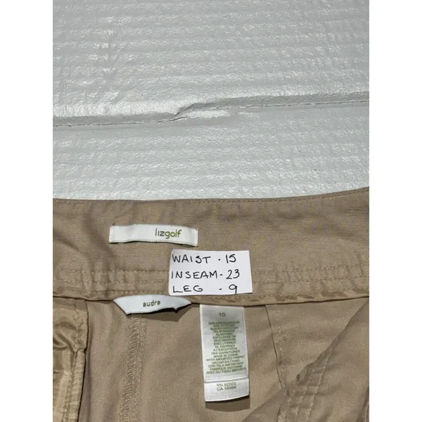 Liz Claiborne Lizgolf Women's Capri Pants  Size 10 - Image 6