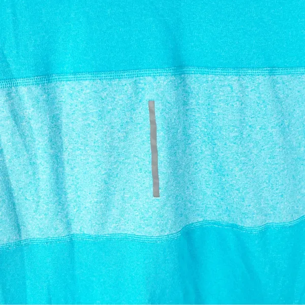 NIKE Teal Dri Fit Long Sleeves Hoodie Top Large Running Hiking Workout Casual - Image 10
