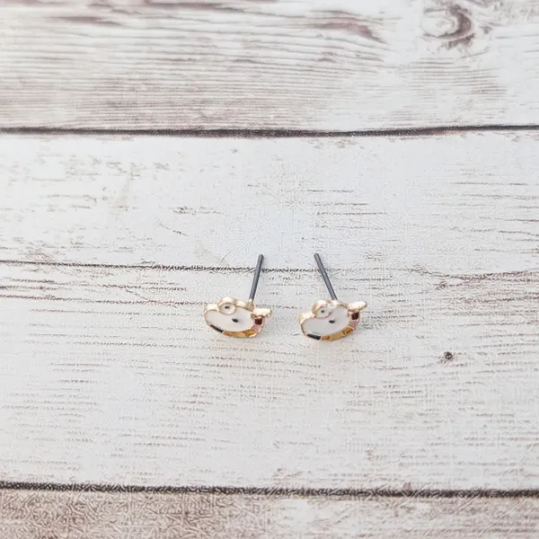 Unicorn Stud Earrings Small & Dainty - Image 3