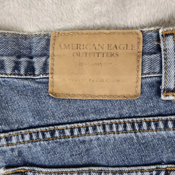 Vtg American Eagle Jeans Womens 4 Reg Bootcut Flare Mid Rise‎ Medium Wash Cotton - Image 4