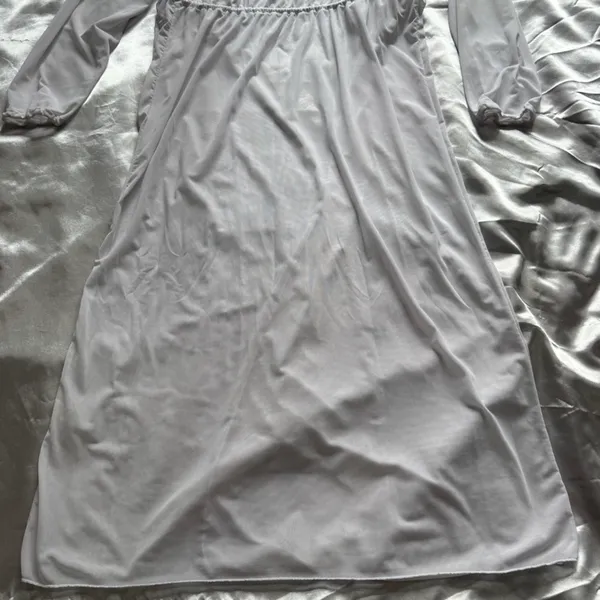 Sheer Long Cardigan Swim Cover White - Image 6