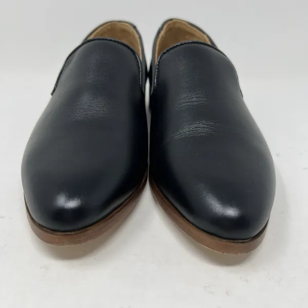 Nisolo Everyday Slip-On Leather Loafers Shoes Women's Size 7 Black Preppy Casual - Image 6