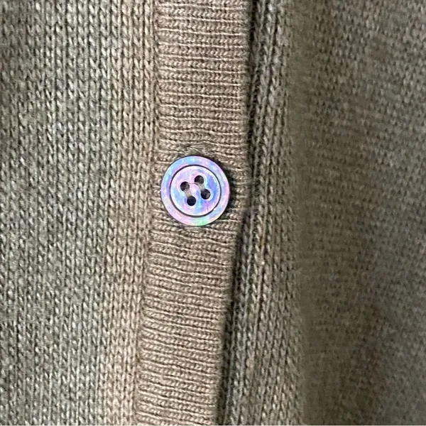Linda Allard Ellen Tracy Cashmere Blend Cardigan Size Large - Image 4