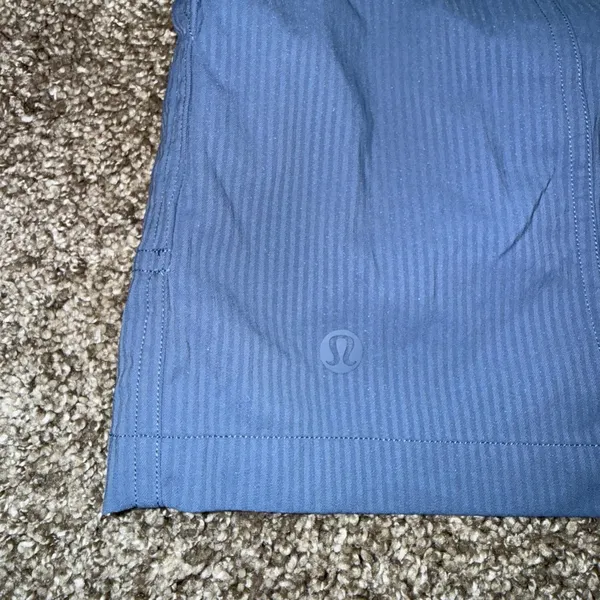 Lululemon Dance studio High-Rise Shorts Womens 6 Oasis Blue Excellent Ribbed - Image 4