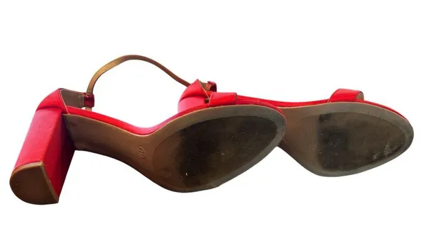 Lulu's Striking Scarlet Heels - Image 2