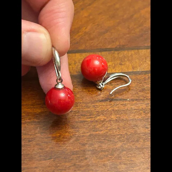 Earring 925 sterling silver 5.40g h55 - Image 3