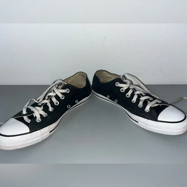 Converse Chuck Taylor All Star Double Tongue Black Iris Low Top Shoes Sz 9 Women - Image 6