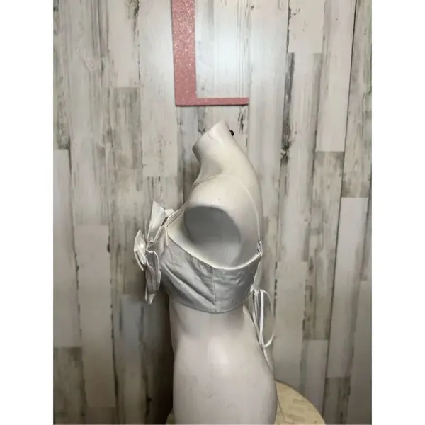 White floral crop top size large White - Image 7