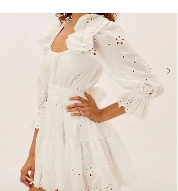 NWT for love and lemons Serena mini dress - Image 2