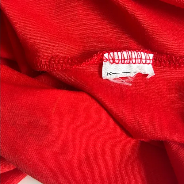 😍😩 Red Monaco Graphic Cropped Baby Tre - Image 7