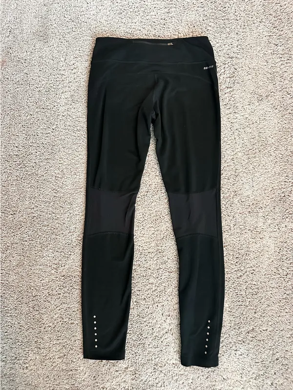 Nike Black Running Leggings Dri-Fit - Image 4