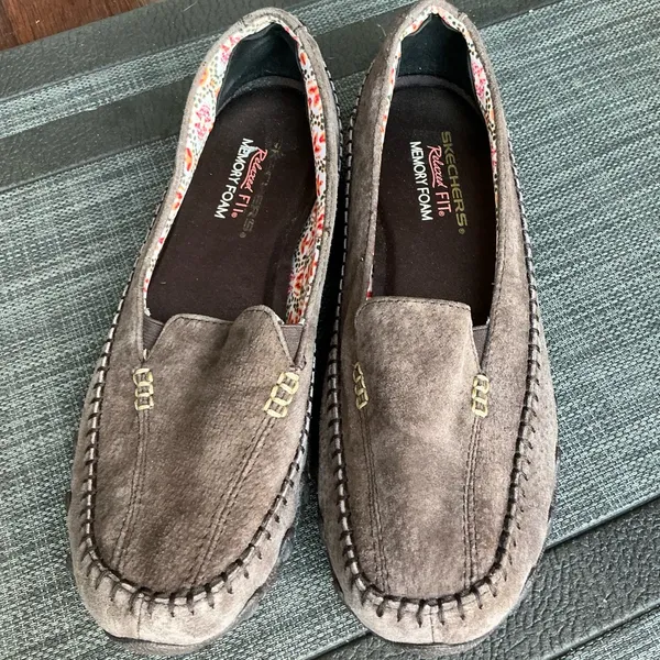 Skechers suede leather loafers ☀️ - Image 7