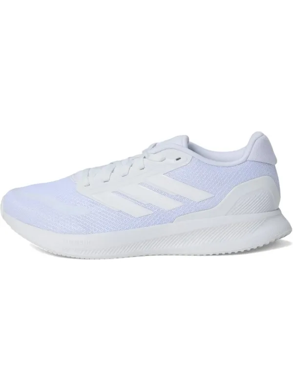 Adidas Run Falcon 5 Running Shoes Triple White-Cloud White Mens Size 10 NIB - Image 4