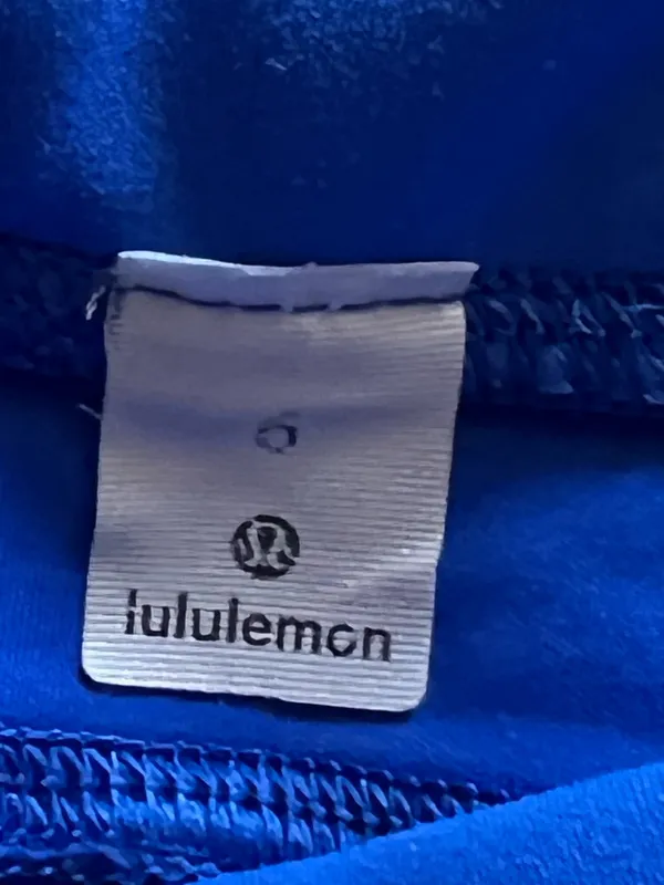 Lululemon Blue Leggings High-Rise - Image 2