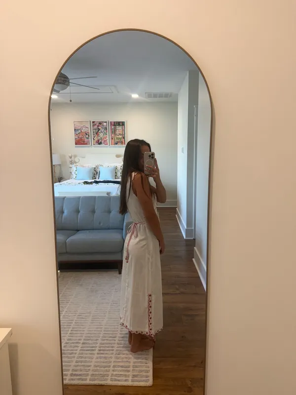 Jacquie The Label White Strawberry Dress - Image 2
