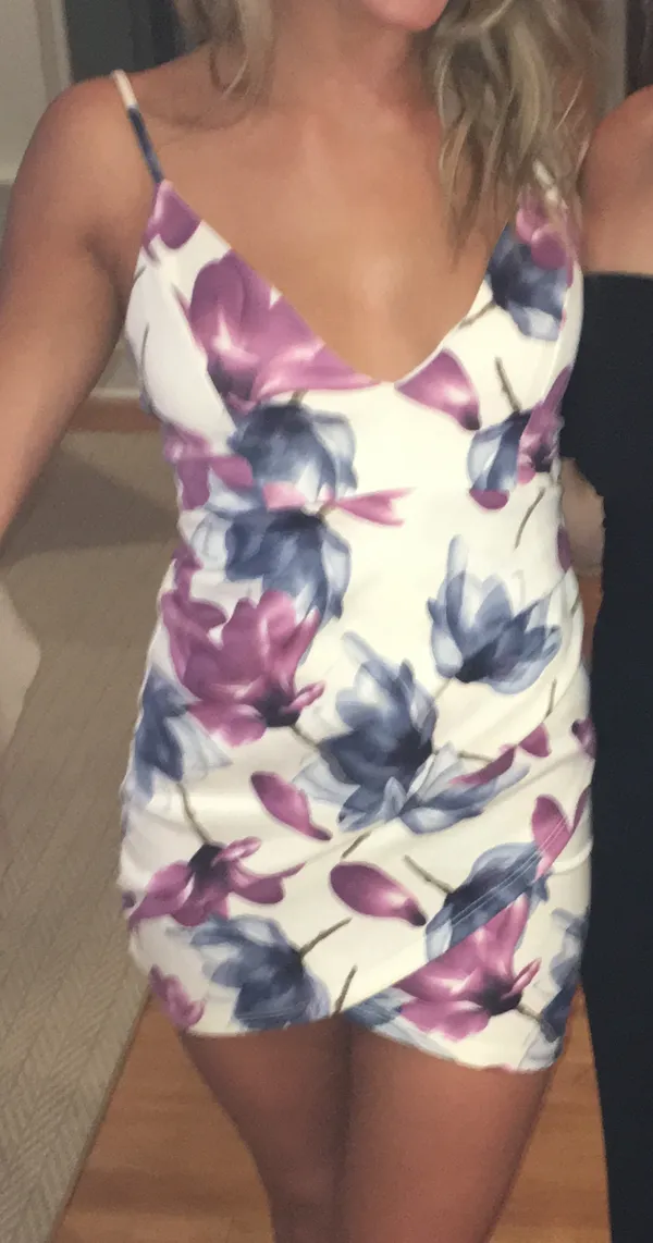 Hallelu Floral Mini Dress - Image 5